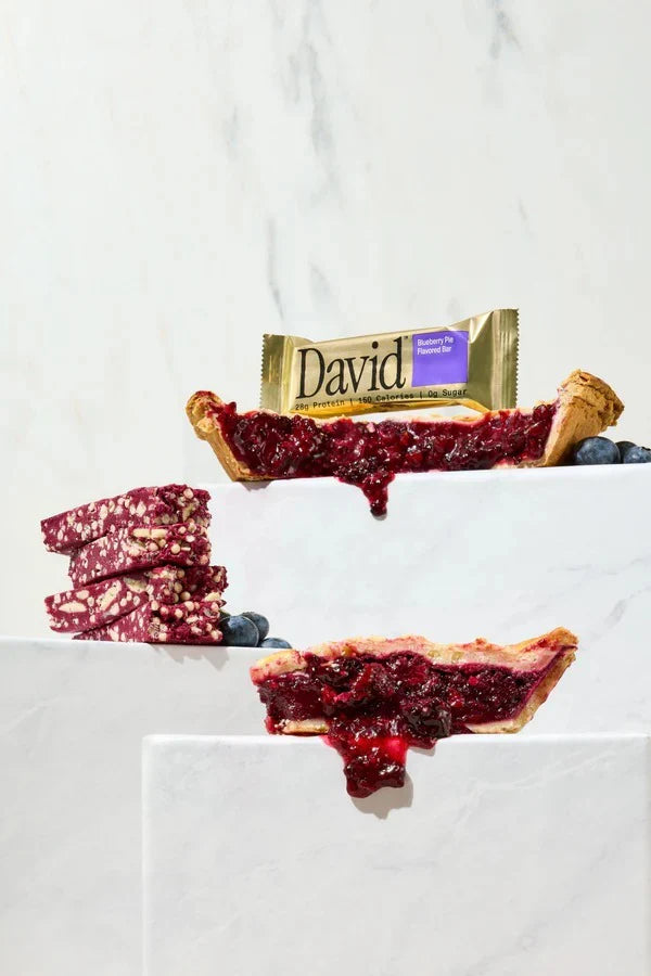 12-Pack David Protein Bars – No Sugar, High Protein Snack
