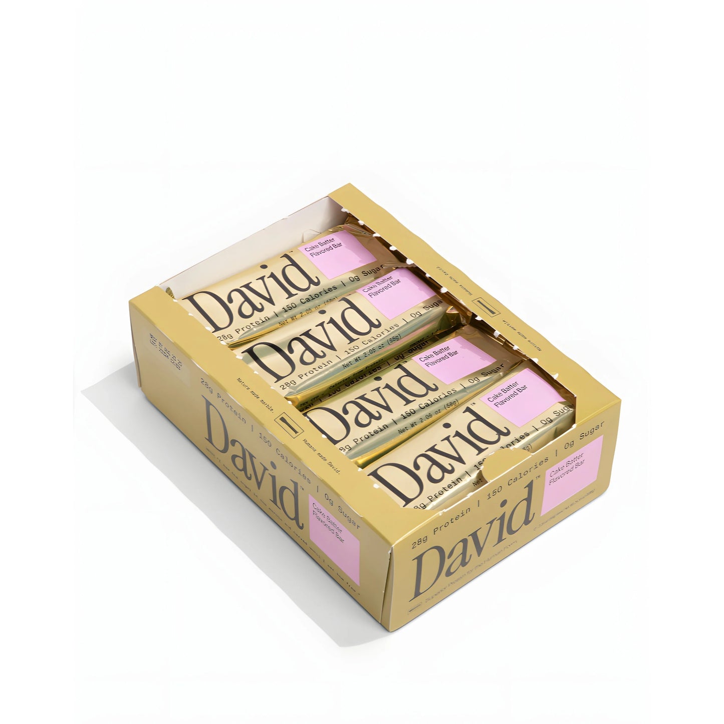 12-Pack David Protein Bars – No Sugar, High Protein Snack