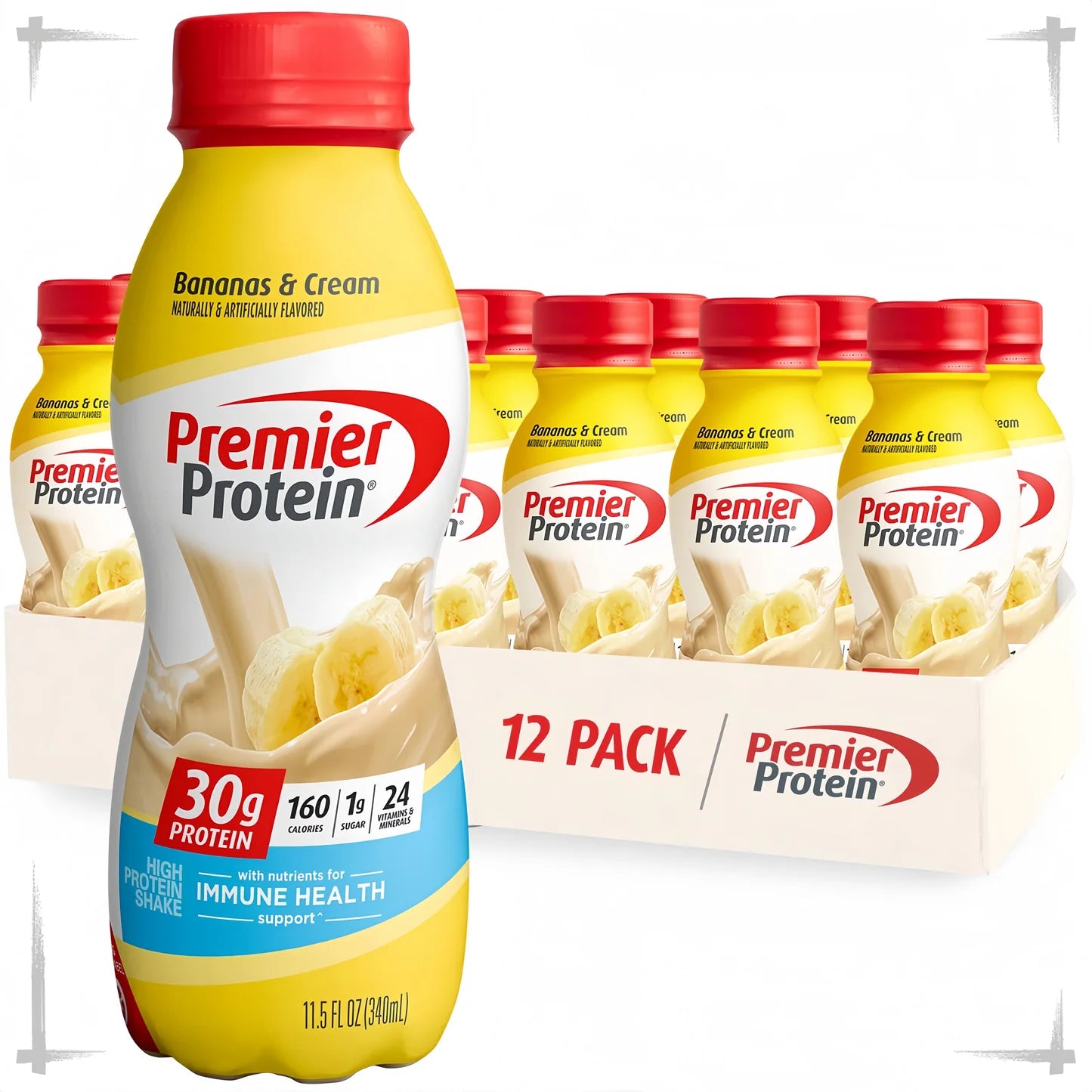 High-Protein Meal Replacement Shake with Essential Vitamins & Minerals - All-Age Friendly, Daily Nutritional Support