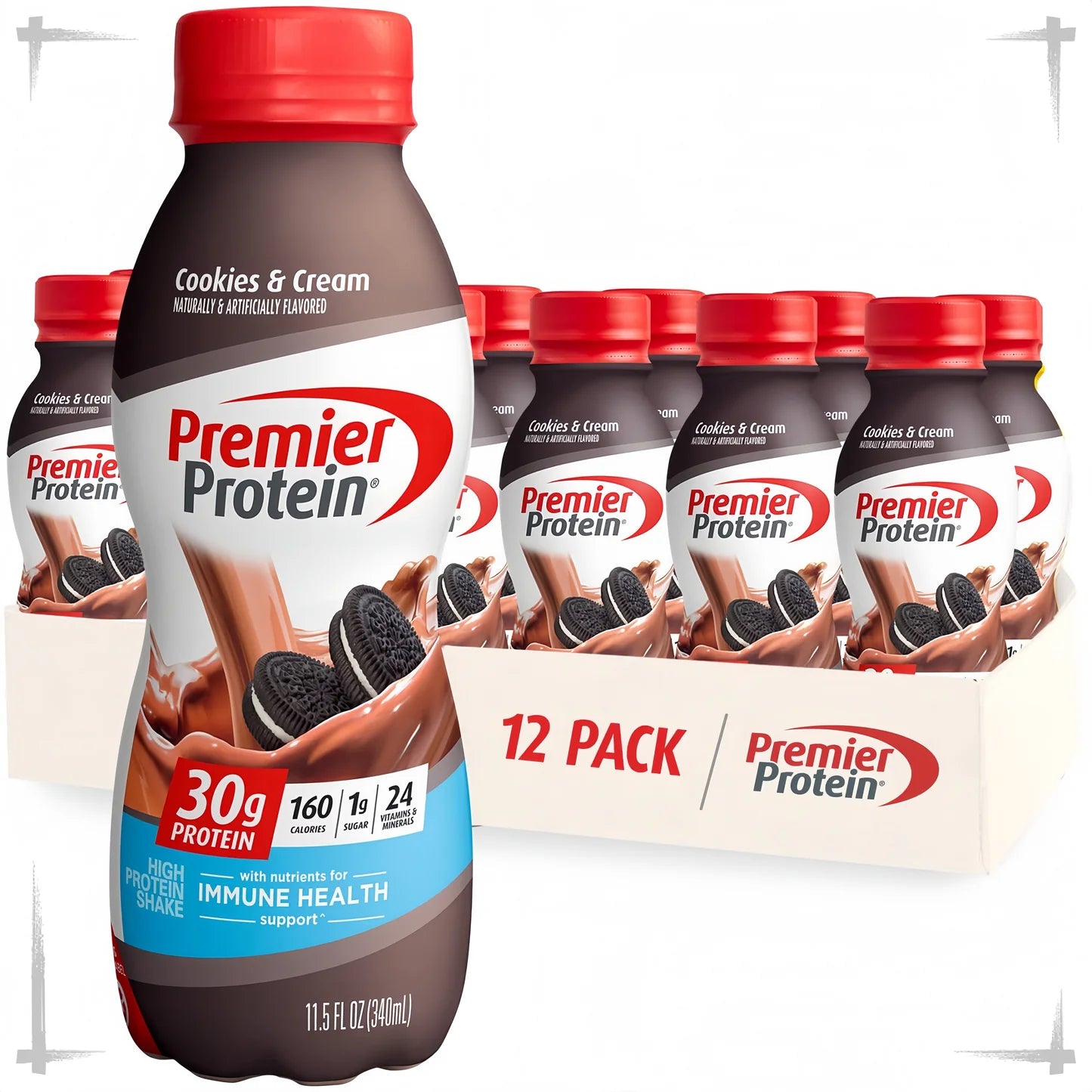 High-Protein Meal Replacement Shake with Essential Vitamins & Minerals - All-Age Friendly, Daily Nutritional Support