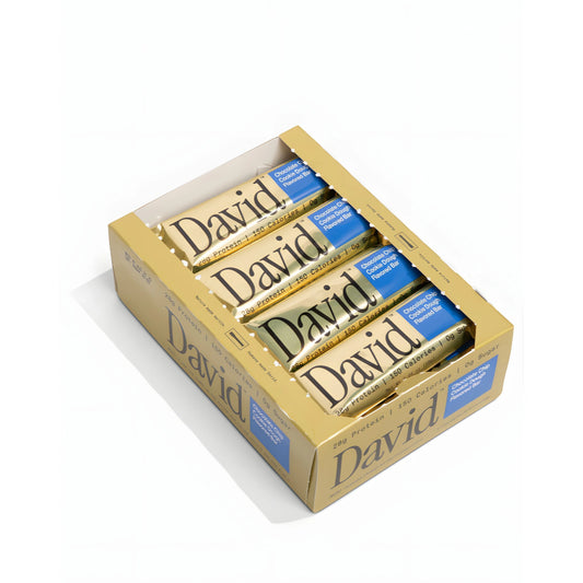12-Pack David Protein Bars – No Sugar, High Protein Snack