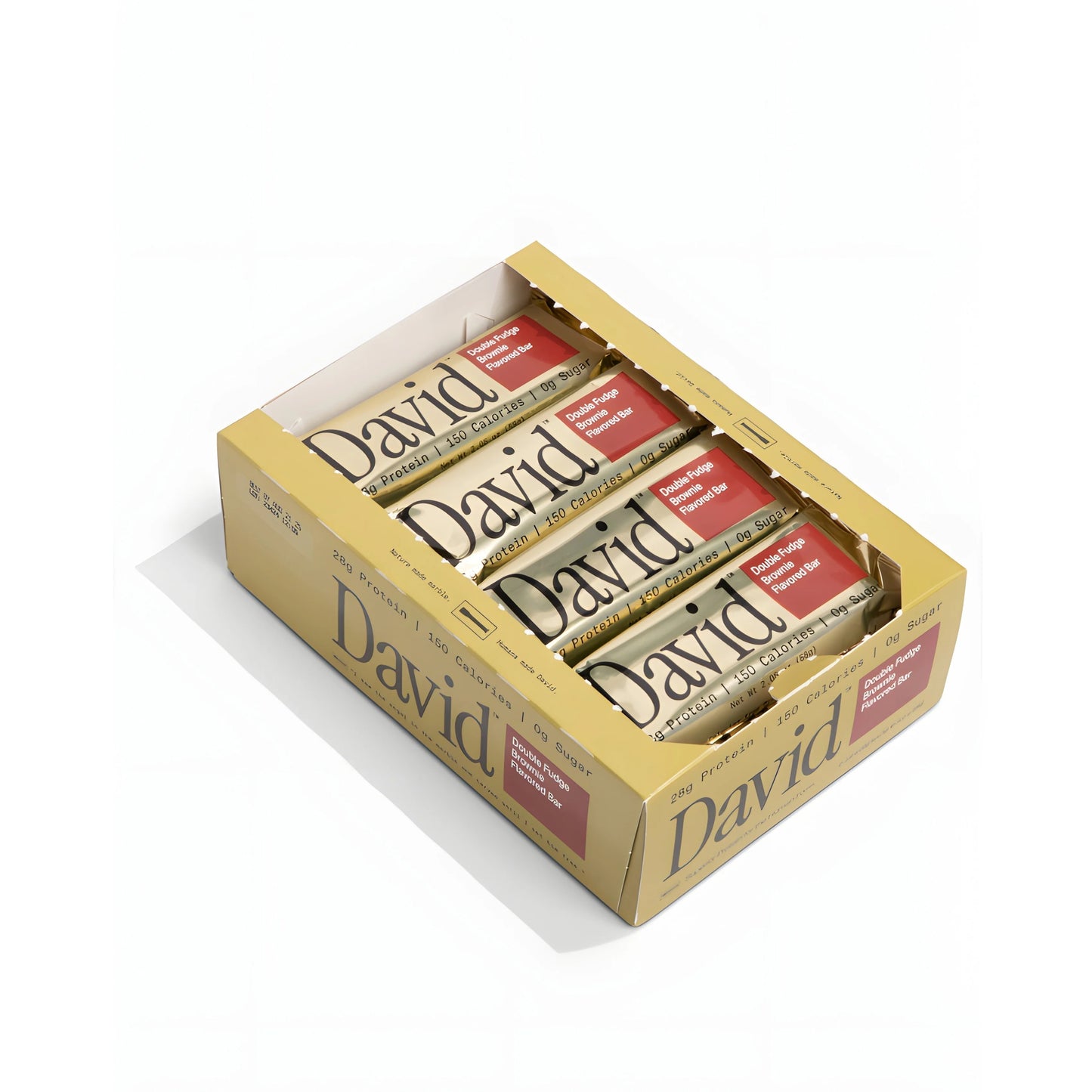 12-Pack David Protein Bars – No Sugar, High Protein Snack