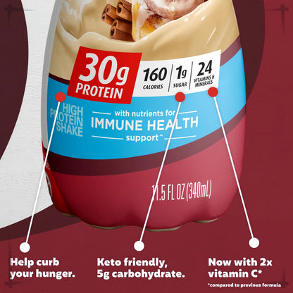 High-Protein Meal Replacement Shake with Essential Vitamins & Minerals - All-Age Friendly, Daily Nutritional Support